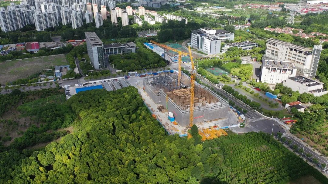 上海荷道建筑-新建寶山區(qū)檔案館幕墻工程(圖1)